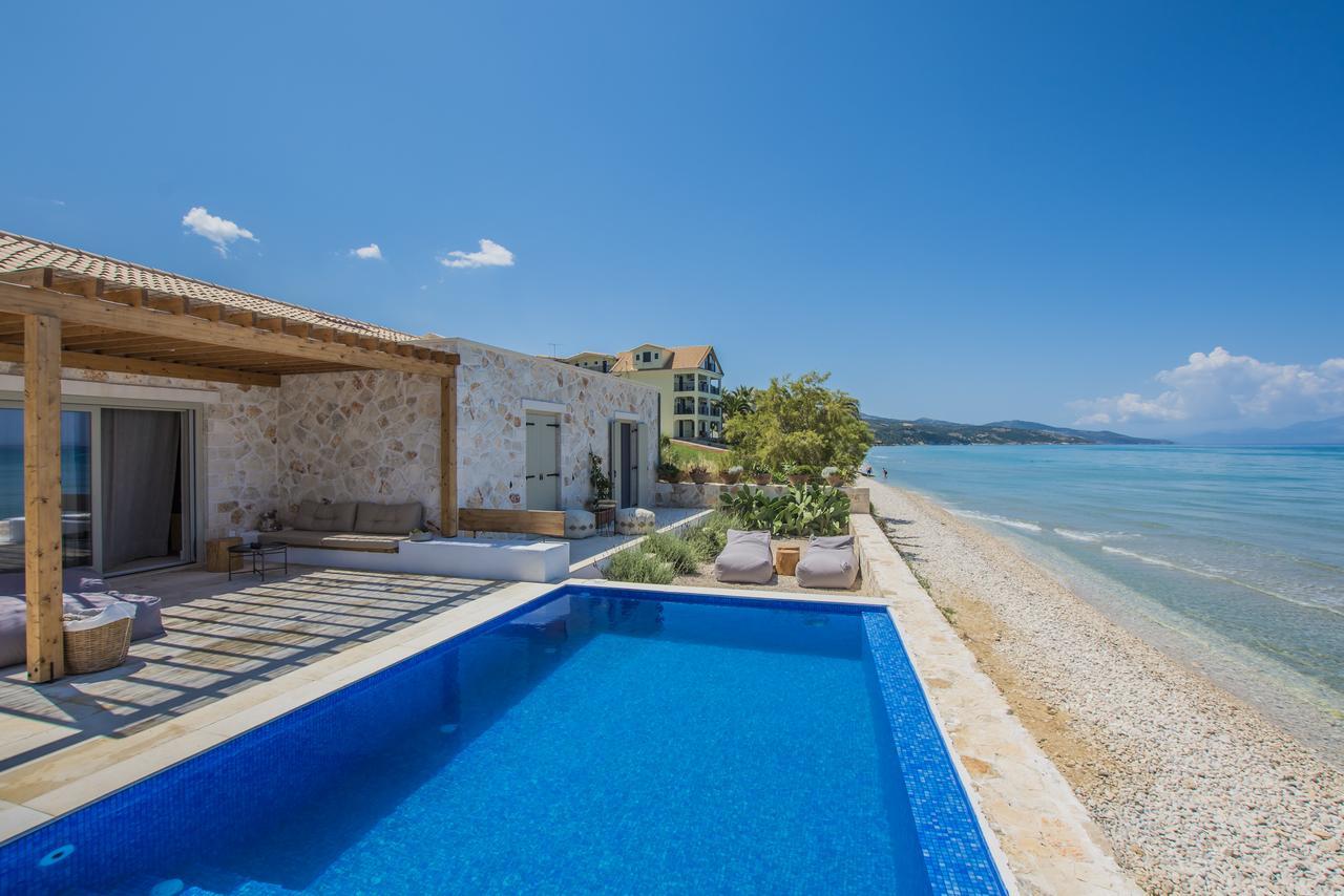 Niova Villa - Seafront, Private Pool And Ionian Sea Views, By Zantewize อาลีเกส ภายนอก รูปภาพ