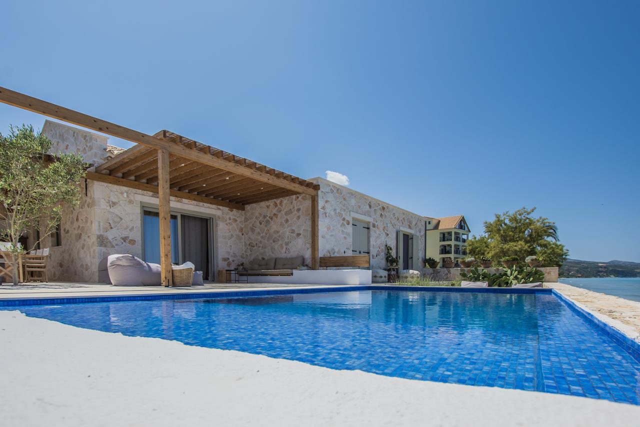 Niova Villa - Seafront, Private Pool And Ionian Sea Views, By Zantewize อาลีเกส ภายนอก รูปภาพ